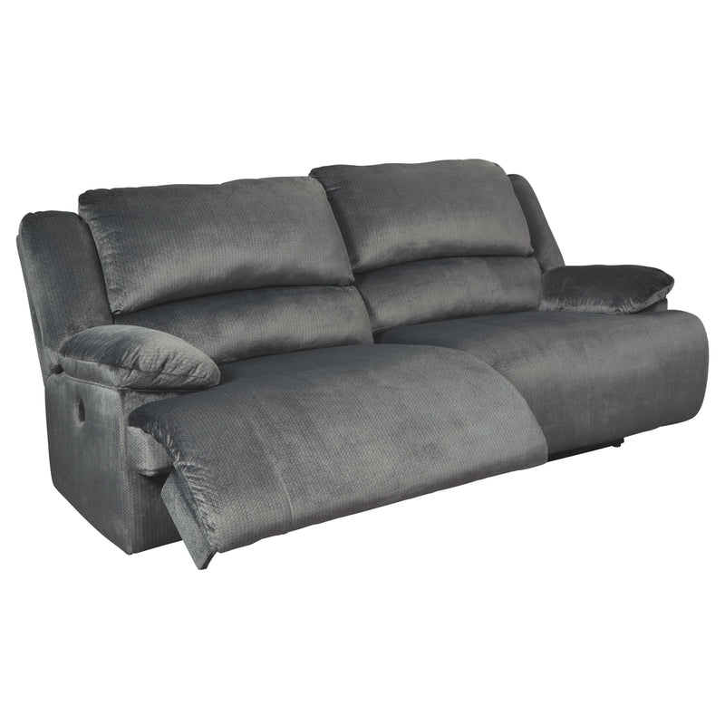 Clonmel - Charcoal - 2 Seat Reclining Power Sofa-Washburn's Home Furnishings