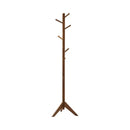 Coat Rack With 6 Hooks Walnut-Washburn's Home Furnishings