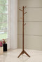 Coat Rack With 6 Hooks Walnut-Washburn's Home Furnishings