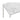 Coffee Table With Casters - White-Washburn's Home Furnishings