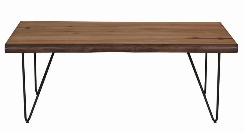 Coffee Table With Hairpin - Legs - Light Brown-Washburn's Home Furnishings