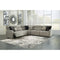 Colleyville - Stone - Left Arm Facing Power Recliner 5 Pc Sectional-Washburn's Home Furnishings