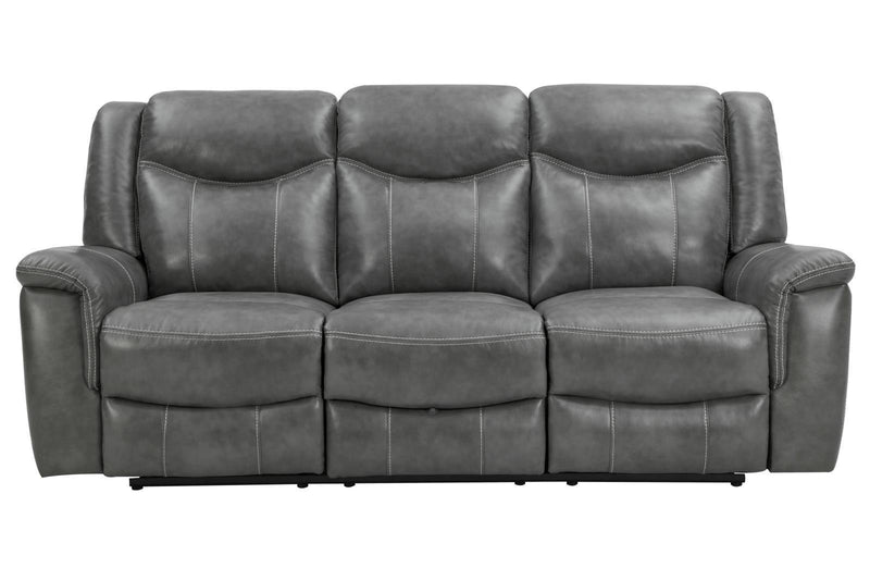 Conrad - Motion Sofa - Gray-Washburn's Home Furnishings