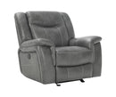 Conrad - Power Glider Recliner - Gray-Washburn's Home Furnishings