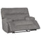 Coombs - Charcoal - Wide Seat Recliner-Washburn's Home Furnishings