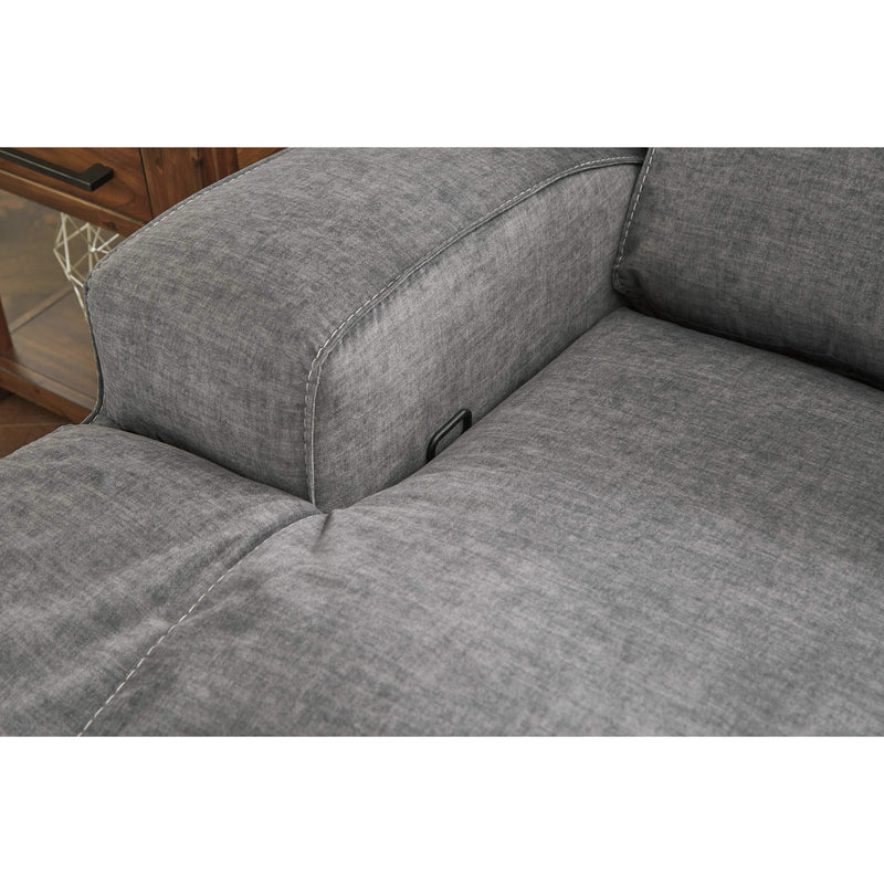 Coombs - Charcoal - Wide Seat Recliner-Washburn's Home Furnishings