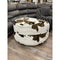 CordaRoys Convertible Queen Beanbag Chair - Faux Fur - Cow-Washburn's Home Furnishings