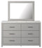 Cottenburg - Light Gray/white - Dresser, Mirror-Washburn's Home Furnishings