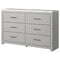 Cottonburg - Light Gray/white - Six Drawer Dresser-Washburn's Home Furnishings