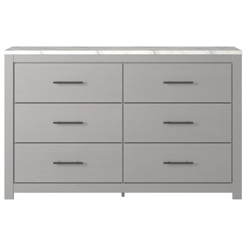 Cottonburg - Light Gray/white - Six Drawer Dresser-Washburn's Home Furnishings