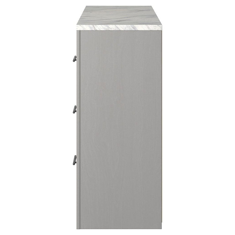 Cottonburg - Light Gray/white - Six Drawer Dresser-Washburn's Home Furnishings