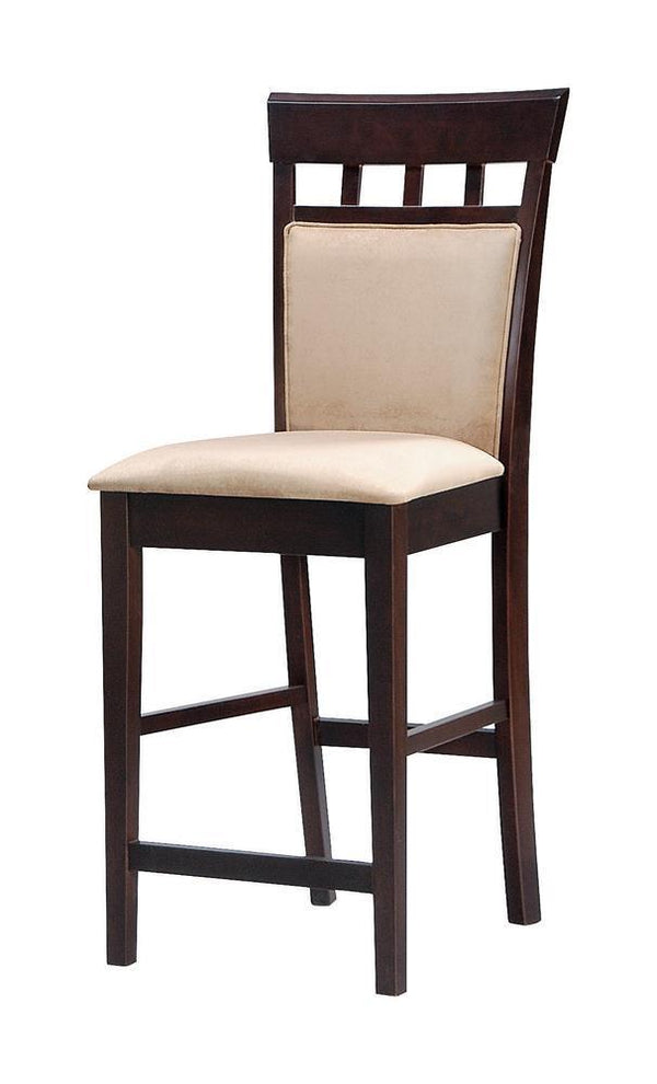 Counter Height Stools - Uph Seats & Back - Set Of 2-Washburn's Home Furnishings