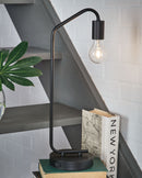 Covybend - Black - Metal Desk Lamp (1/cn)-Washburn's Home Furnishings