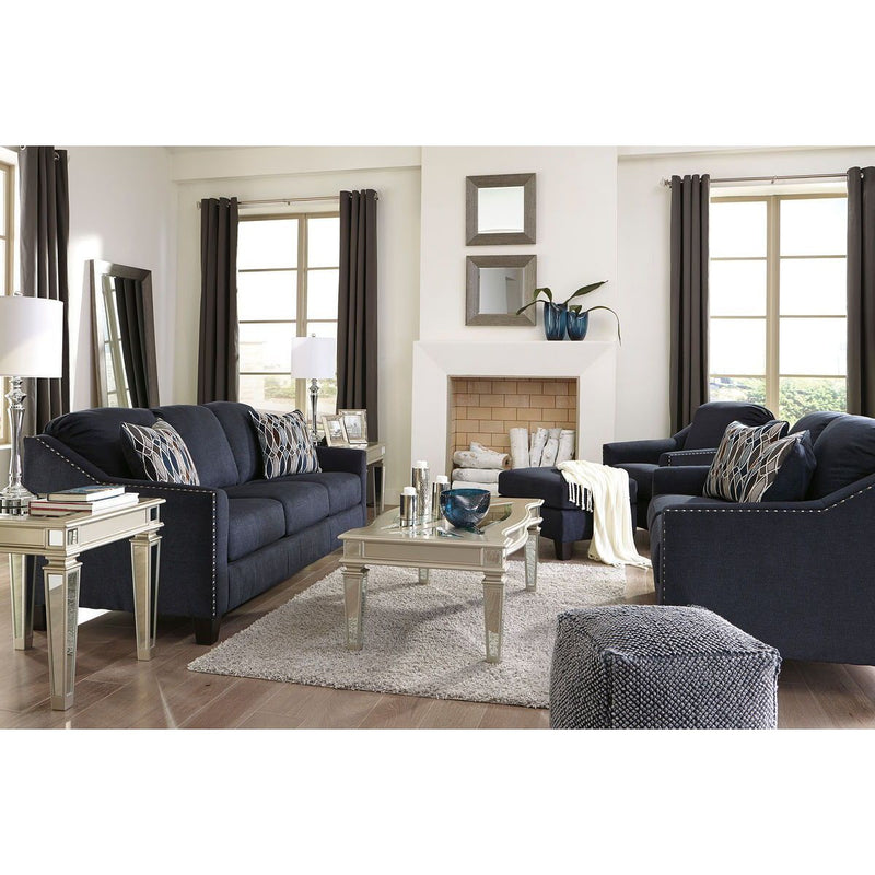 Creeal Heights - Ink - 2 Pc. - Chair With Ottoman-Washburn's Home Furnishings