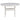 Crescent Luxe - White - Round Dining Table W/umb Opt-Washburn's Home Furnishings