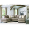 Creswell - Stone - Left Arm Facing Corner Chaise 2 Pc Sectional-Washburn's Home Furnishings