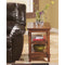 Cross Island - Medium Brown - Chair Side End Table-Washburn's Home Furnishings