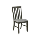 Crown Mark Nina Dining Table & 6 Chairs in Grey-Washburn's Home Furnishings