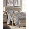 Culverbach - Gray - Queen Panel Bed-Washburn's Home Furnishings