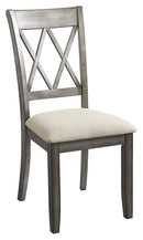 Curranberry - Metallic Gray - Dining Chair (set Of 2)-Washburn's Home Furnishings