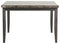Curranberry - Two-tone Gray - Square Drm Counter Table-Washburn's Home Furnishings