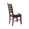 Dalila - Ladder Back Side Chair - Black-Washburn's Home Furnishings