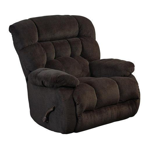 Daly Power Lay Flat Recliner in Chocolate-Washburn's Home Furnishings