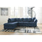 Darcy - Blue - Left Arm Facing Corner Chaise, Right Arm Facing Sofa Sectional-Washburn's Home Furnishings
