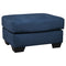 Darcy - Blue - Ottoman-Washburn's Home Furnishings