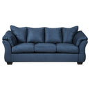 Darcy - Blue - Sofa-Washburn's Home Furnishings