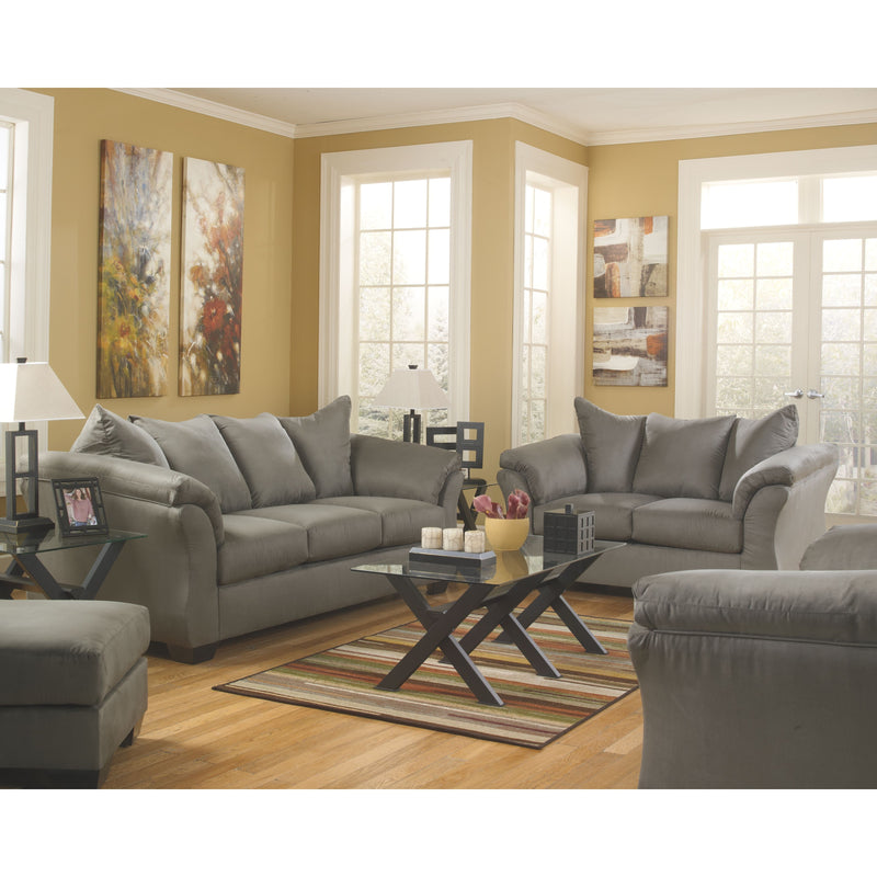 Darcy - Dark Gray - Loveseat-Washburn's Home Furnishings