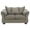 Darcy - Dark Gray - Loveseat-Washburn's Home Furnishings