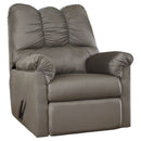 Darcy - Dark Gray - Rocker Recliner-Washburn's Home Furnishings