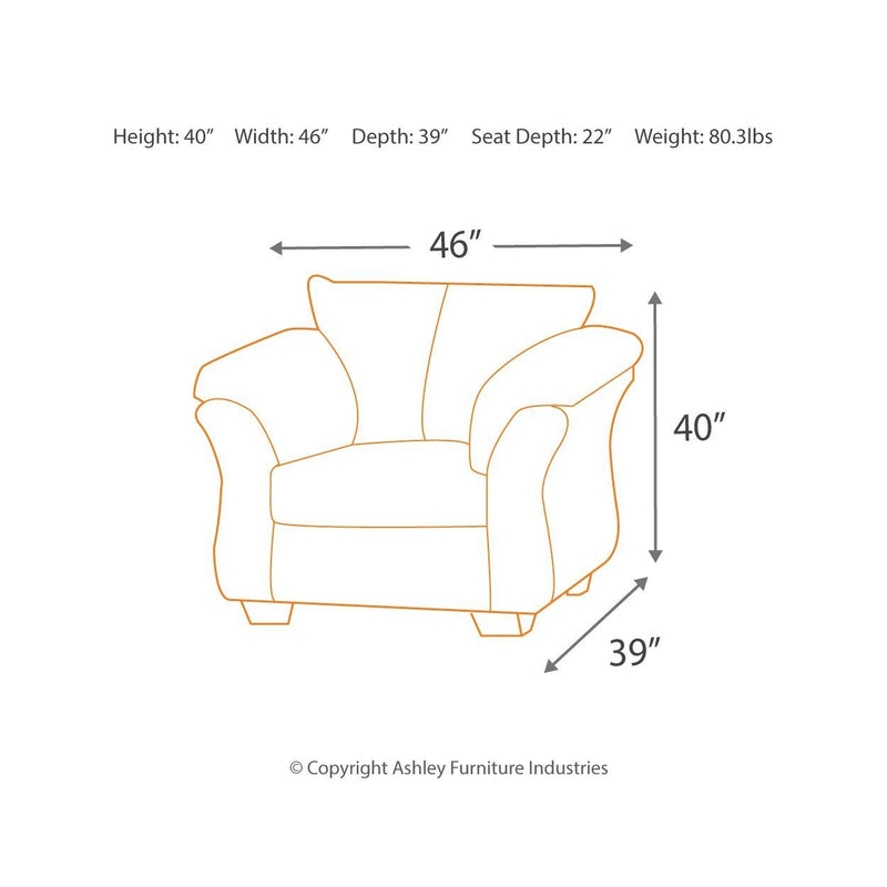 Darcy - Light Brown - Chair-Washburn's Home Furnishings