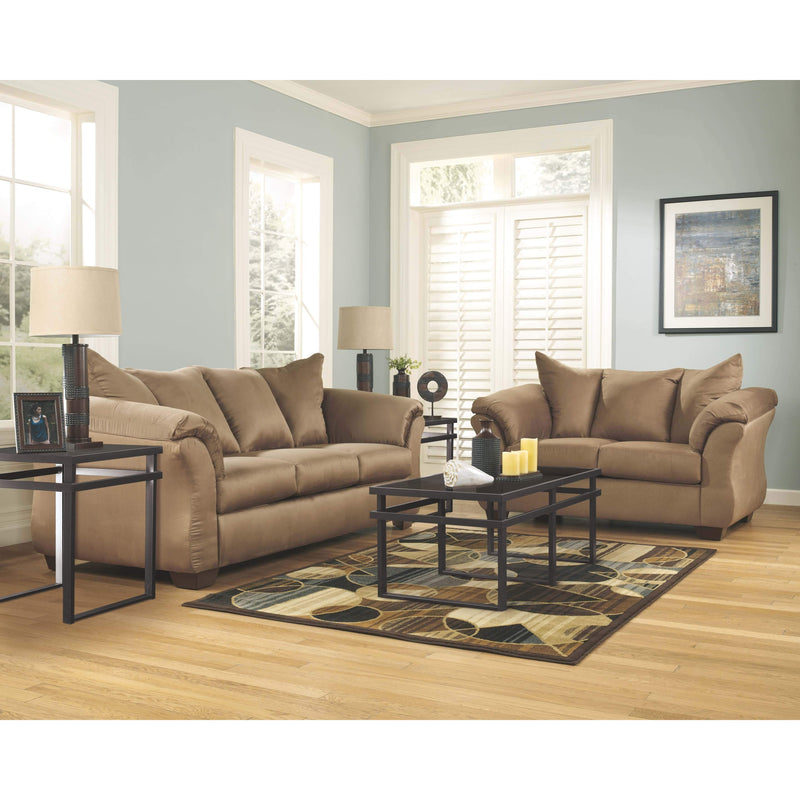 Darcy - Light Brown - Loveseat-Washburn's Home Furnishings