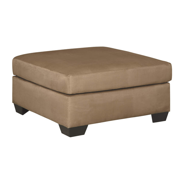 Darcy - Light Brown - Oversized Accent Ottoman-Washburn's Home Furnishings