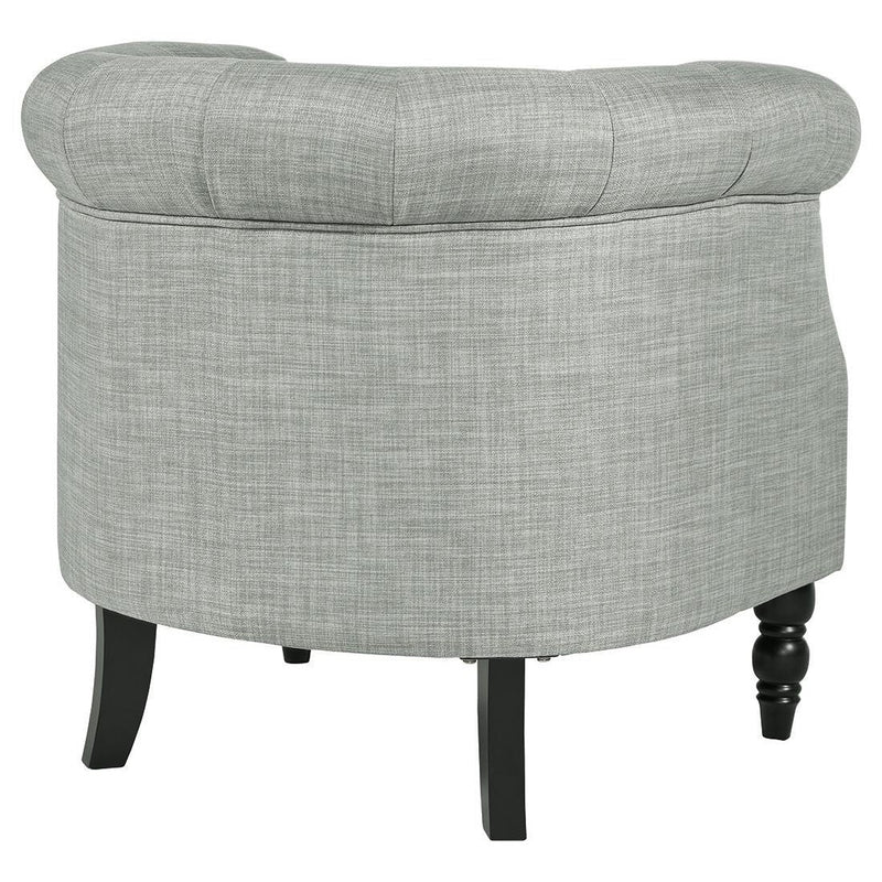 Deaza - Light Gray - Accent Chair-Washburn's Home Furnishings