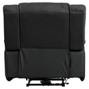 Delafield - Gray - Zero Wall Power Recliner-Washburn's Home Furnishings