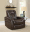 Delangelo - Power Recliner - Brown-Washburn's Home Furnishings