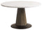 Deluxaney - Light Brown - Round Dining Room Table Base-Washburn's Home Furnishings