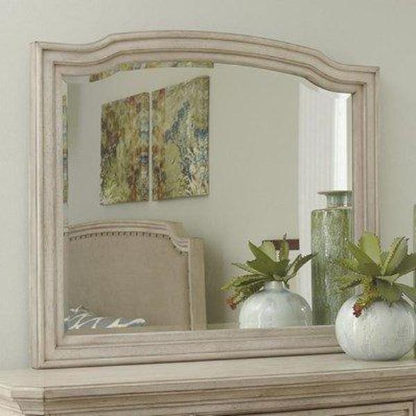 Ashley Furniture Demarlos Dresser Mirror White-Ashley Furniture-Washburn's Home Furnishings