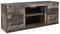 Derekson - Multi Gray - Lg Tv Stand W/fireplace Option-Washburn's Home Furnishings