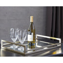 Derex - Champagne Finish - Tray-Washburn's Home Furnishings