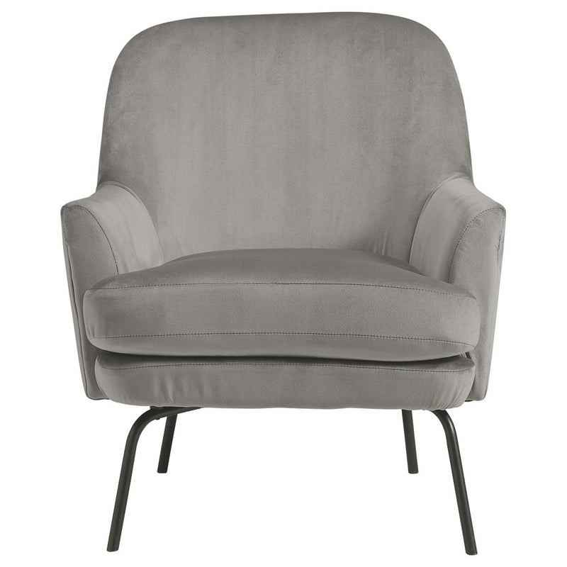 Dericka - Steel - Accent Chair-Washburn's Home Furnishings