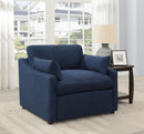 Destino - Power Recliner - Blue-Washburn's Home Furnishings