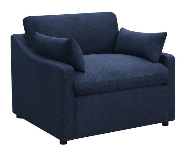 Destino - Power Recliner - Blue-Washburn's Home Furnishings