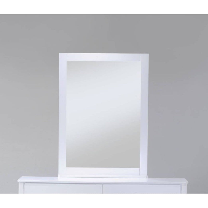 Zest Mirror in White-Washburn's Home Furnishings