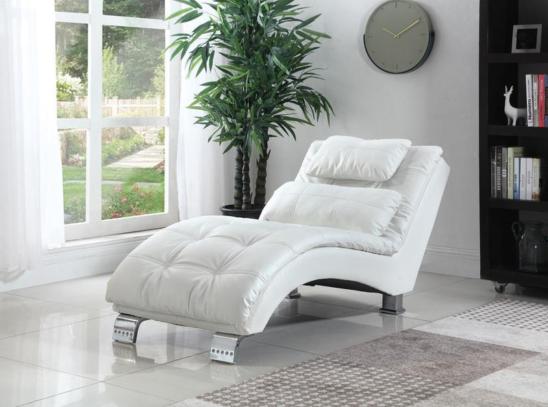 Dilleston Collection - White - Chaise-Washburn's Home Furnishings