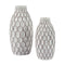 Dionna - White - Vase Set (2/cn)-Washburn's Home Furnishings