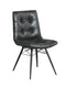 Dittnar - Side Chair - Black-Washburn's Home Furnishings
